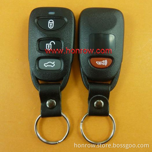 Ki 3+1 button remote key case Without Logo/key cover